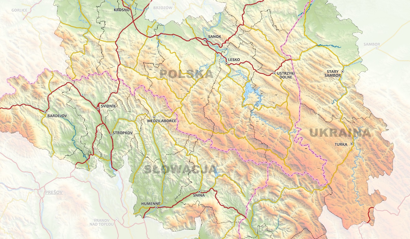 A survey on the potential of the Polish-Slovak-Ukrainian border area ...